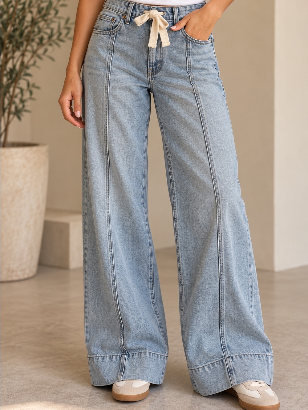 GAP Baggy Mid Rise UltraSoft Denim jeans, size 28 / 6R